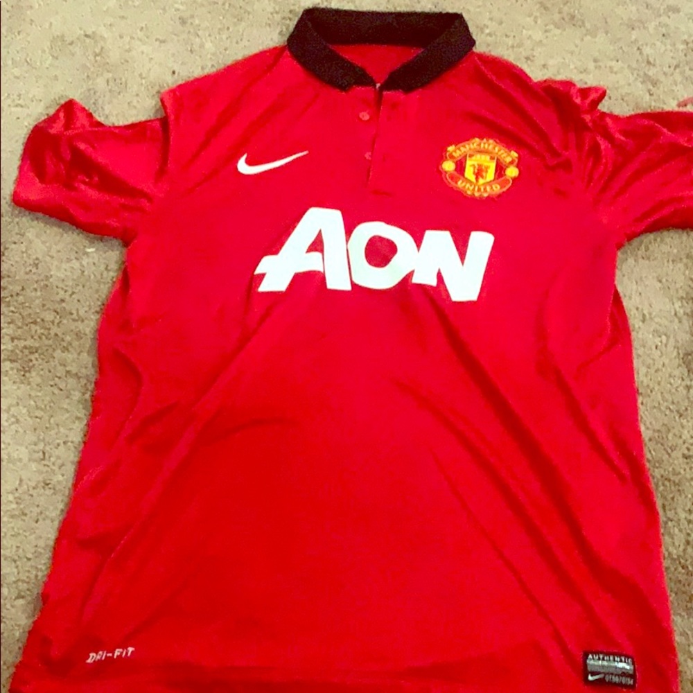 Manchester United authentic shirt